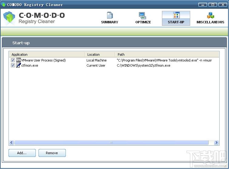 Registry Cleaner,注册表清理工具,COMODO