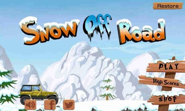 雪地越野车游戏(snow off road)下载,雪地越野,驾驶游戏,越野游戏